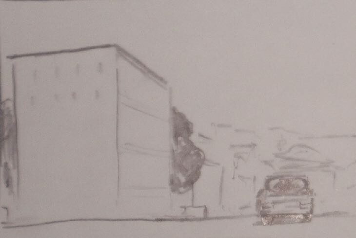 Storyboard Pesta, rute 1