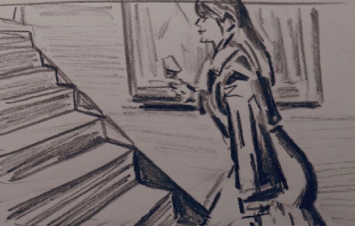 Storyboard Pesta, rute 4